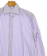 LUIGI BORRELLI（ルイジボレッリ）カジュアルシャツ 紫 サイズ:38(S位) メンズ/2200637491082
