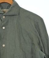 LUIGI BORRELLI（ルイジボレッリ）ドレスシャツ 緑 サイズ:40(L位) メンズ/2200641849039