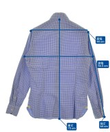 LUIGI BORRELLI（ルイジボレッリ）カジュアルシャツ 青 サイズ:M メンズ/2200642105066