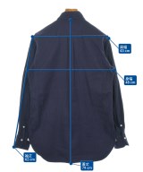 LUIGI BORRELLI（ルイジボレッリ）カジュアルシャツ 紺 サイズ:38(S位) メンズ/2200622106106