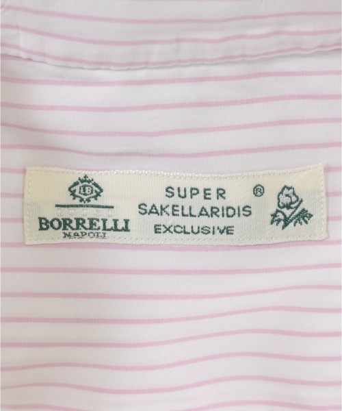 LUIGI BORRELLI（ルイジボレッリ）ドレスシャツ 白 サイズ:39(M位) メンズ/2200622395074