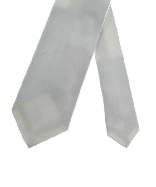 LUIGI BORRELLI（ルイジボレッリ）ネクタイ シルバー サイズ:- メンズ/2200623947036