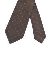 LUIGI BORRELLI（ルイジボレッリ）ネクタイ 茶 サイズ:- メンズ/2200624196020