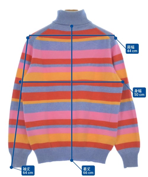 LUIGI BORRELLI（ルイジボレッリ）ニット・セーター 青 サイズ:50(XL位) メンズ/2200632874026