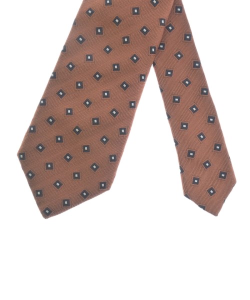 LUIGI BORRELLI（ルイジボレッリ）ネクタイ 茶 サイズ:- メンズ/2200633410186