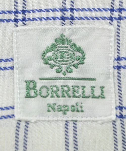LUIGI BORRELLI（ルイジボレッリ）カジュアルシャツ 白 サイズ:39(M位) メンズ/2200620398015