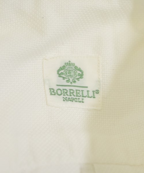 LUIGI BORRELLI（ルイジボレッリ）ドレスシャツ 白 サイズ:37(XS位) メンズ/2200657182038