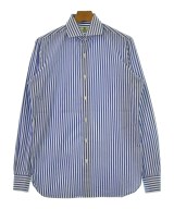 LUIGI BORRELLI（ルイジボレッリ）カジュアルシャツ 青 サイズ:39(M位) メンズ/2200658150029