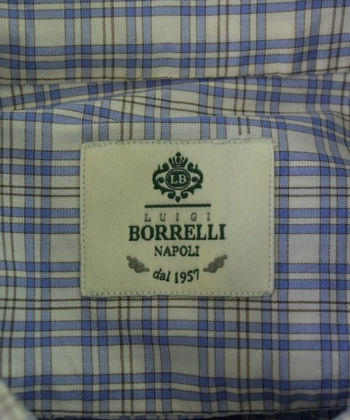 LUIGI BORRELLI（ルイジボレッリ）カジュアルシャツ 白 サイズ:15 1/2(M位) メンズ/2200661081044