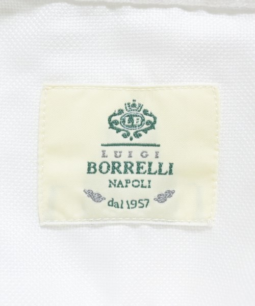 LUIGI BORRELLI（ルイジボレッリ）ドレスシャツ 白 サイズ:40(L位) メンズ/2200713482041