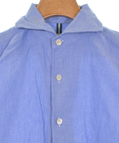 LUIGI BORRELLI（ルイジボレッリ）カジュアルシャツ 青 サイズ:S メンズ/2200647409022