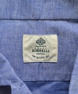 LUIGI BORRELLI（ルイジボレッリ）カジュアルシャツ 青 サイズ:41(XL位) メンズ/2200699774277