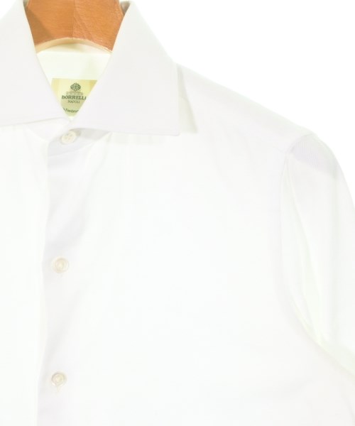 LUIGI BORRELLI（ルイジボレッリ）ドレスシャツ 白 サイズ:37(XS位) メンズ/2200662584070