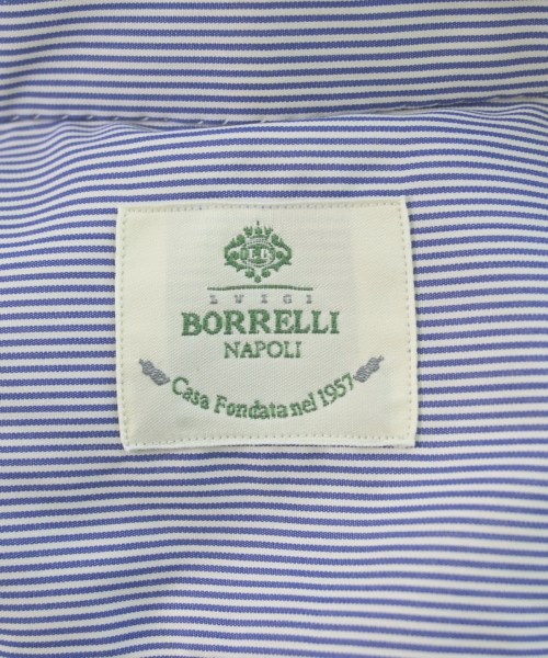 LUIGI BORRELLI（ルイジボレッリ）カジュアルシャツ 青 サイズ:-(L位) メンズ/2200663393015