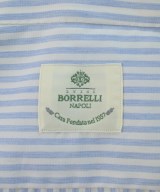LUIGI BORRELLI（ルイジボレッリ）カジュアルシャツ 青 サイズ:17(XXL位) メンズ/2200663393022