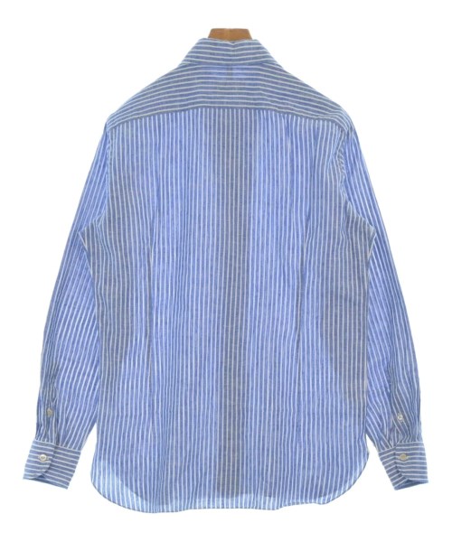 LUIGI BORRELLI（ルイジボレッリ）カジュアルシャツ 青 サイズ:L メンズ/2200664684051