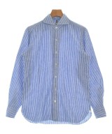 LUIGI BORRELLI（ルイジボレッリ）カジュアルシャツ 青 サイズ:L メンズ/2200664684051