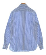 LUIGI BORRELLI（ルイジボレッリ）カジュアルシャツ 青 サイズ:L メンズ/2200664684051