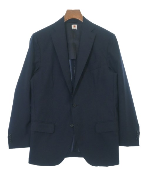 LUIGI BORRELLI(ルイジボレッリ)テーラードジャケット 紺 サイズ:50(XL位)/2200667449039