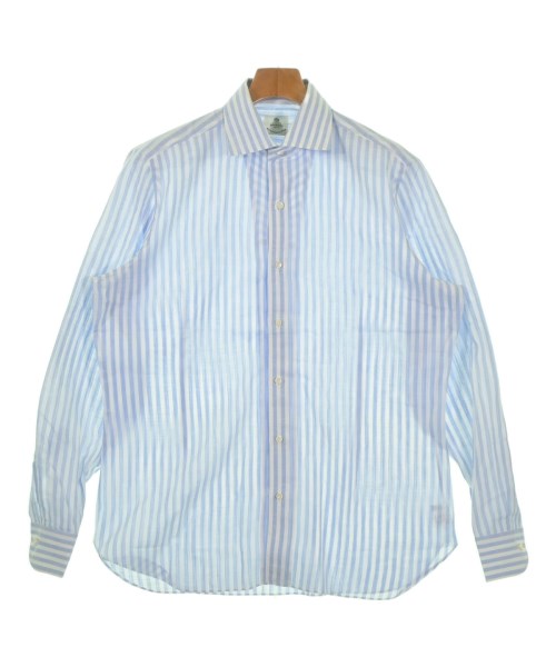 LUIGI BORRELLI(ルイジボレッリ)カジュアルシャツ 白 サイズ:41(XL位)/2200668733038