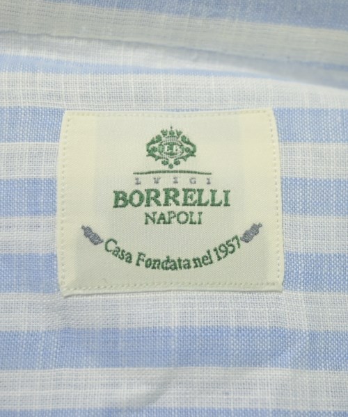 LUIGI BORRELLI（ルイジボレッリ）カジュアルシャツ 白 サイズ:41(XL位) メンズ/2200668733038