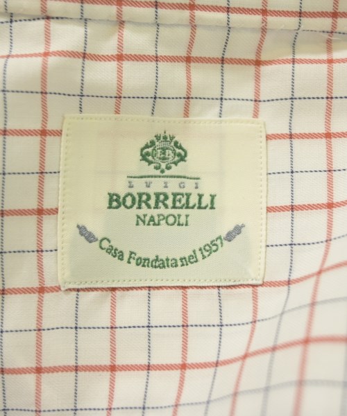 LUIGI BORRELLI（ルイジボレッリ）ドレスシャツ 白 サイズ:40(L位) メンズ/2200668733045