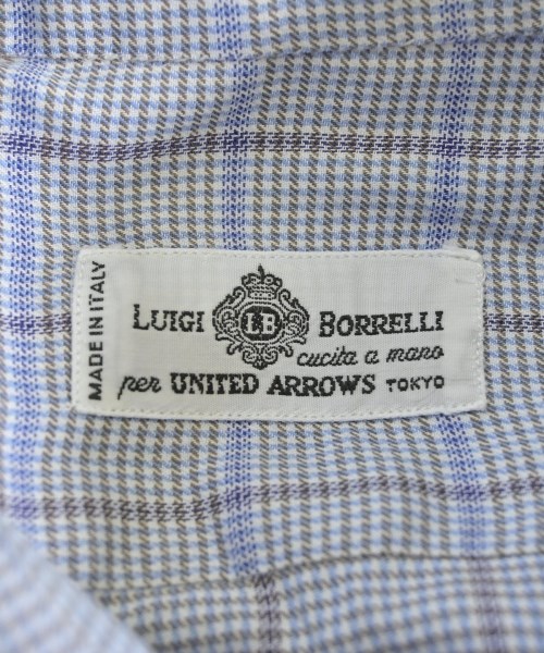 LUIGI BORRELLI（ルイジボレッリ）ドレスシャツ 青 サイズ:42(XXL位) メンズ/2200670043156