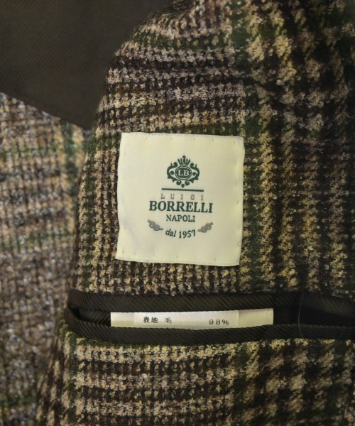 LUIGI BORRELLI（ルイジボレッリ）テーラードジャケット ベージュ サイズ:44(S位) メンズ/2200719933011