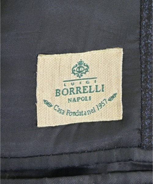 LUIGI BORRELLI（ルイジボレッリ）テーラードジャケット 紺 サイズ:46(M位) メンズ/2200719646027