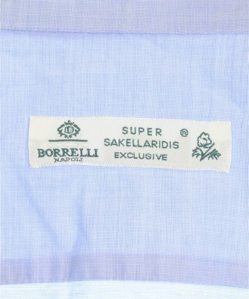 LUIGI BORRELLI（ルイジボレッリ）ドレスシャツ 青 サイズ:38(S位) メンズ/2200719646232