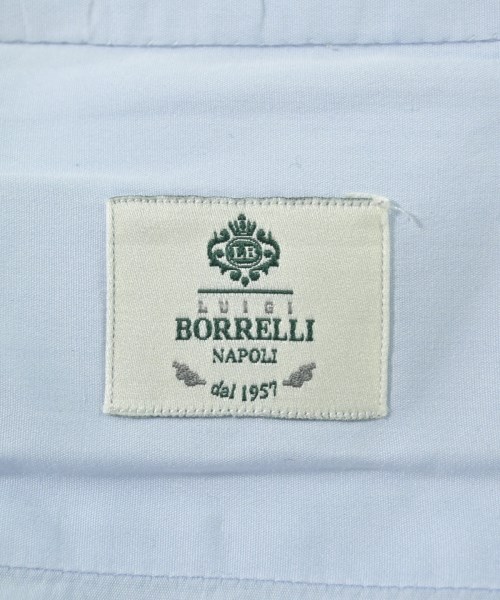 LUIGI BORRELLI（ルイジボレッリ）カジュアルシャツ 青 サイズ:37(XS位) メンズ/2200678493144