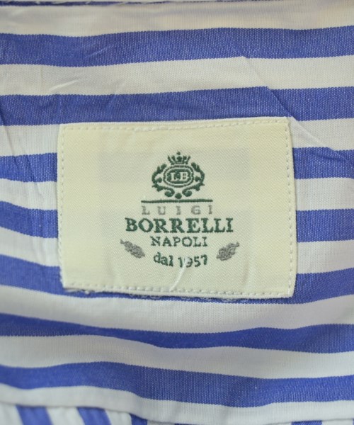 LUIGI BORRELLI（ルイジボレッリ）カジュアルシャツ 白 サイズ:41(XL位) メンズ/2200687078295