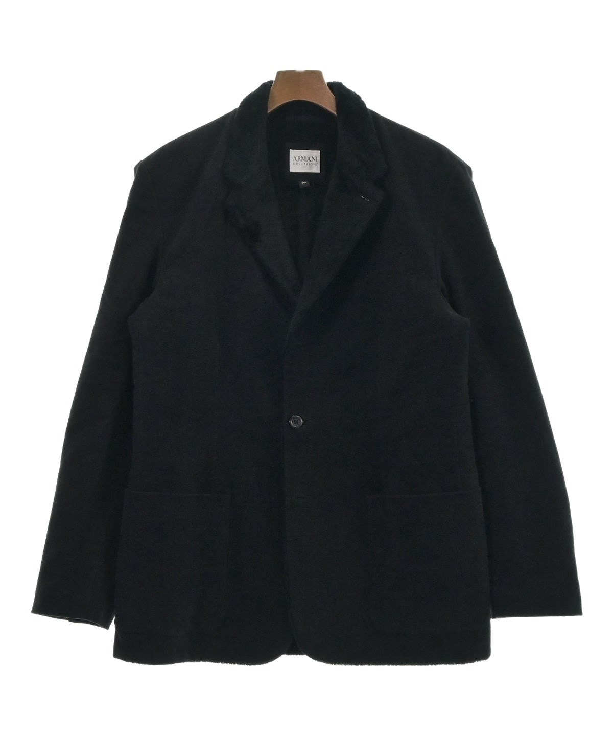 ARMANI COLLEZIONI 黒ジャケット 中古・古着通販】ARMANI COLLEZIONI (アルマーニ コレツィオーニ