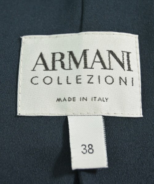 ARMANI COLLEZIONI（アルマーニコレツィオーニ）ノーカラージャケット 紺 サイズ:38(S位) レディース/2200639379074