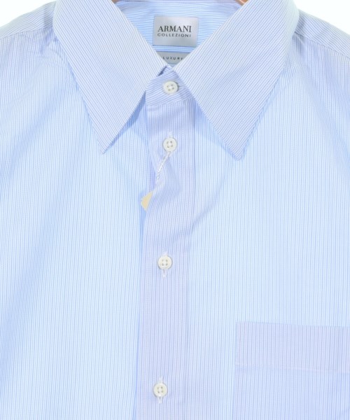 ARMANI COLLEZIONI（アルマーニコレツィオーニ）カジュアルシャツ 青 サイズ:44(M位) メンズ/2200635731067