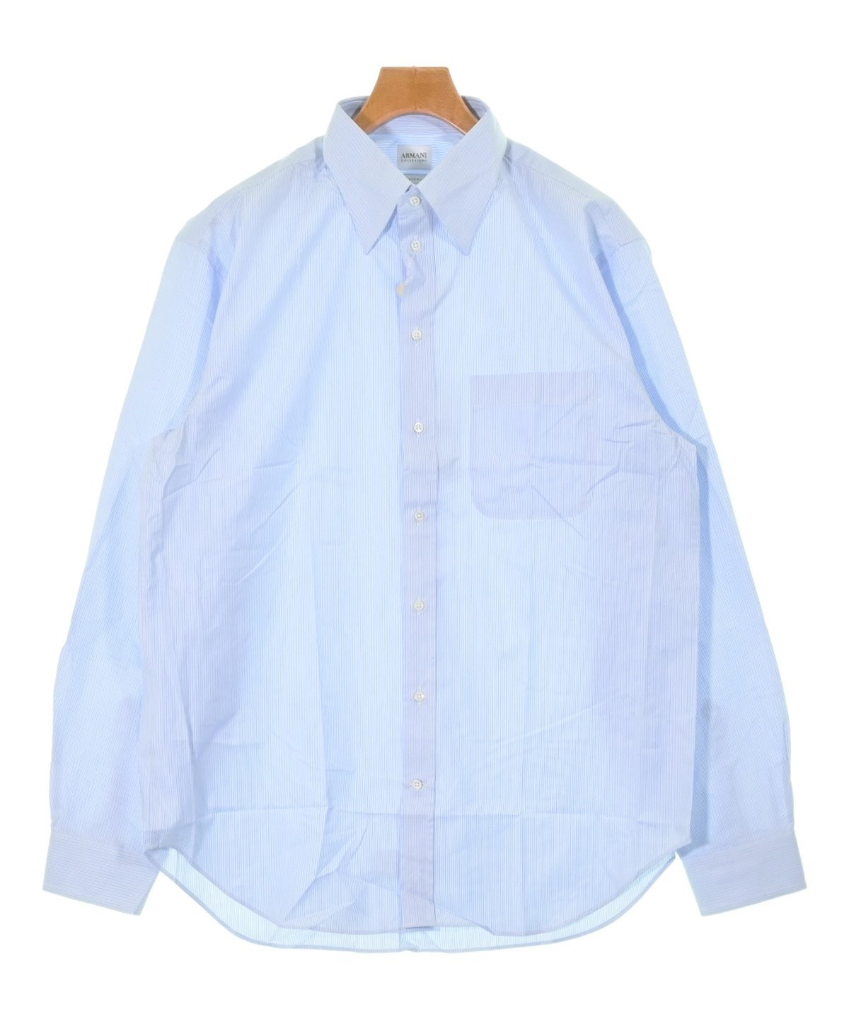 ARMANI COLLEZIONI（アルマーニコレツィオーニ）カジュアルシャツ 青