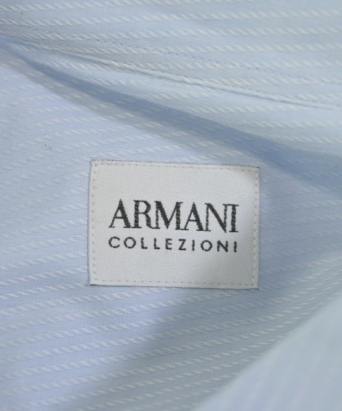 ARMANI COLLEZIONI（アルマーニコレツィオーニ）カジュアルシャツ 青 サイズ:44(M位) メンズ/2200635731074