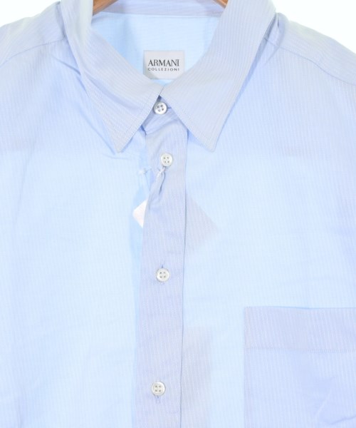 ARMANI COLLEZIONI（アルマーニコレツィオーニ）カジュアルシャツ 青 サイズ:44(M位) メンズ/2200635731074