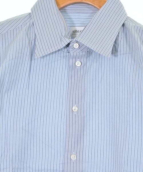 ARMANI COLLEZIONI（アルマーニコレツィオーニ）ドレスシャツ 青 サイズ:43(XXXL位) メンズ/2200635731098