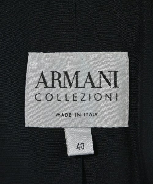 ARMANI COLLEZIONI（アルマーニコレツィオーニ）テーラードジャケット 黒 サイズ:40(M位) レディース/2200641988011