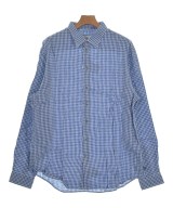 ARMANI COLLEZIONI（アルマーニコレツィオーニ）カジュアルシャツ 青 サイズ:XL メンズ/2200643622043