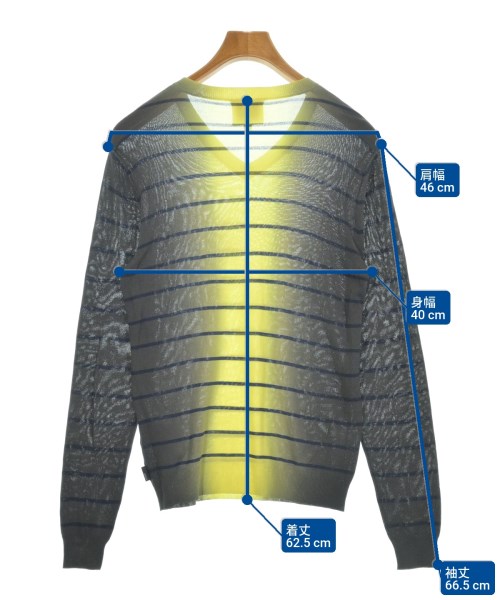 ARMANI COLLEZIONI（アルマーニコレツィオーニ）ニット・セーター グレー サイズ:46(M位) メンズ/2200644375146