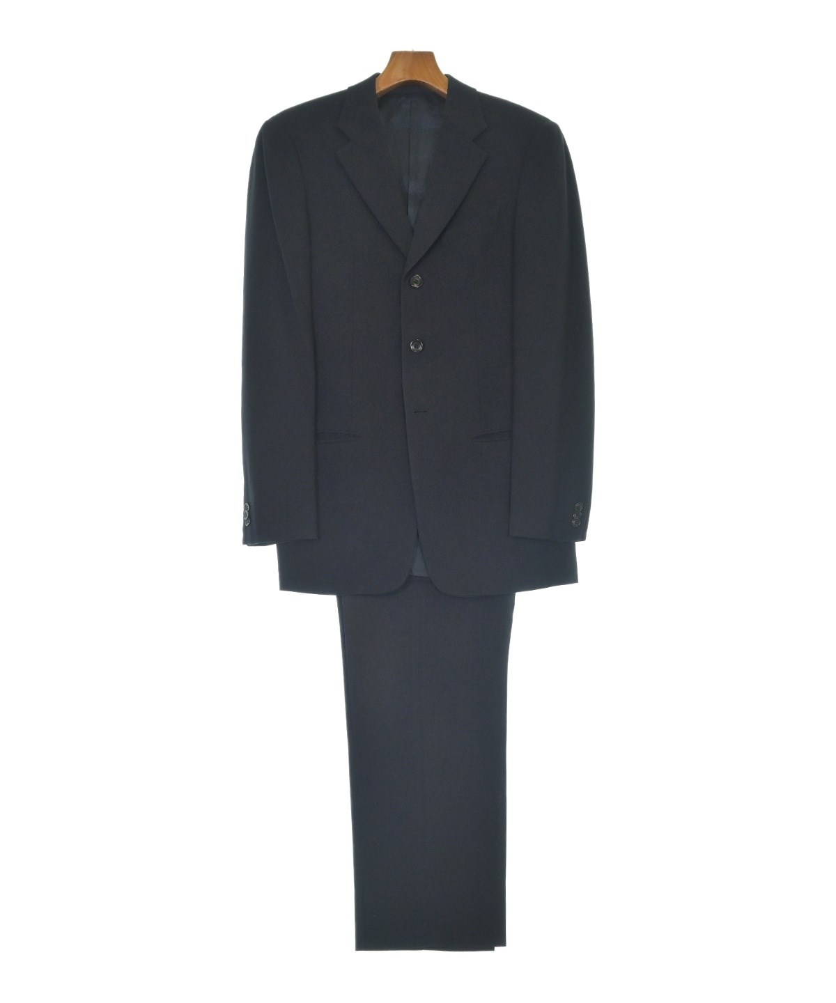 美品　ARMANI COLLEZIONI  スーツ　セットアップ　ビジネス　紺 美品 ARMANI COLLEZIONI ネイビー セットアップ ビジネススーツ