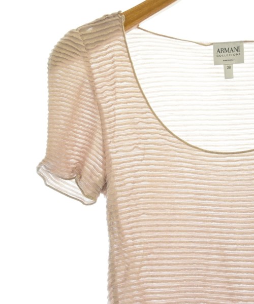 ARMANI COLLEZIONI（アルマーニコレツィオーニ）Tシャツ・カットソー ピンク サイズ:38(S位) レディース/2200621933024