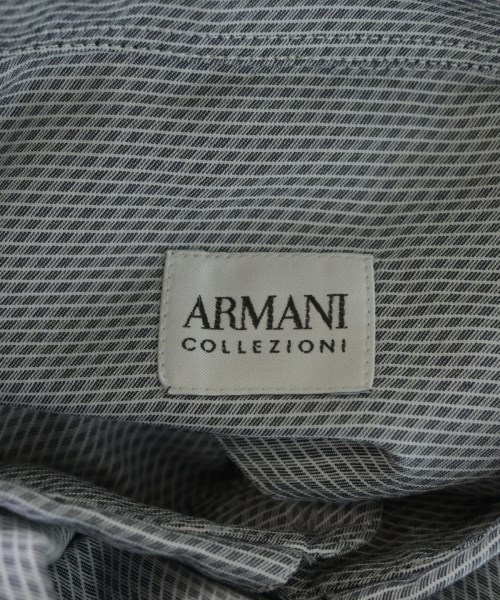 ARMANI COLLEZIONI（アルマーニコレツィオーニ）カジュアルシャツ グレー サイズ:M メンズ/2200612003019