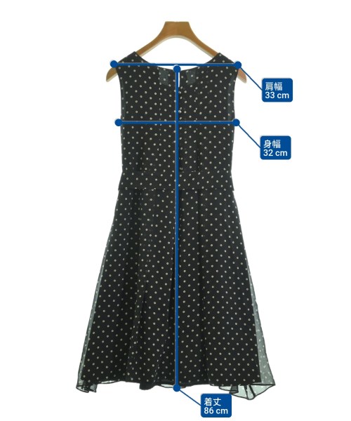 ARMANI COLLEZIONI（アルマーニコレツィオーニ）ワンピース 黒 サイズ:38(S位) レディース/2200625754083