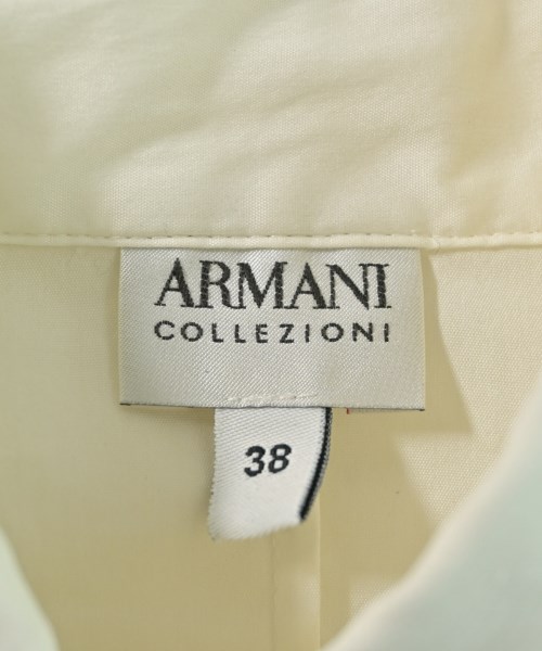 ARMANI COLLEZIONI（アルマーニコレツィオーニ）カジュアルシャツ 白 サイズ:38(S位) レディース/2200629206069