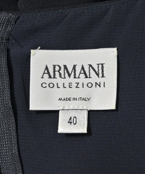 ARMANI COLLEZIONI（アルマーニコレツィオーニ）ワンピース 紺 サイズ:40(M位) レディース/2200609087022