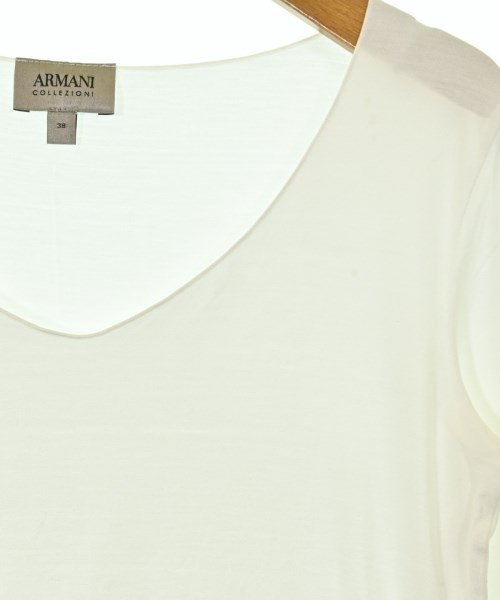 ARMANI COLLEZIONI（アルマーニコレツィオーニ）Tシャツ・カットソー 白 サイズ:38(S位) レディース/2200615470030