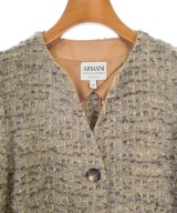 ARMANI COLLEZIONI（アルマーニコレツィオーニ）ノーカラージャケット グレー サイズ:38(S位) レディース/2200617051015